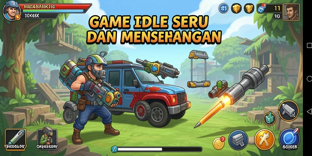 Tampilan gameplay 66K yang menyenangkan dan interaktif.