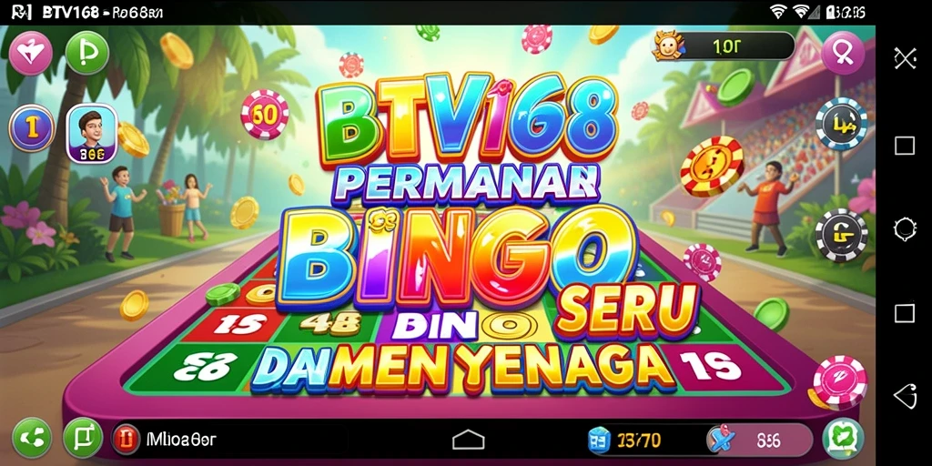 Screenshot gameplay BTV168 yang menunjukkan keseruan bermain Bingo.