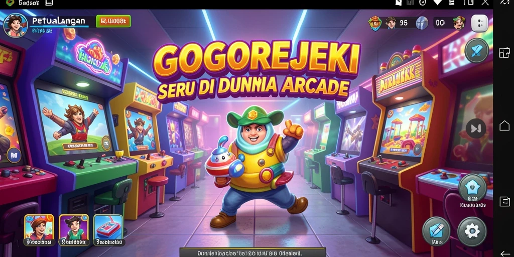 Tampilan gameplay seru dan penuh warna di GOGOREJEKI.