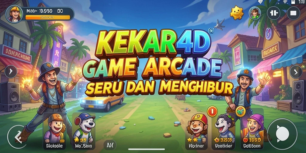 Tampilan gameplay seru dari game KEKAR4D yang adiktif.