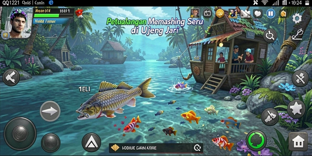 Tangkapan ikan besar di lautan dalam - gameplay seru QQ1221.