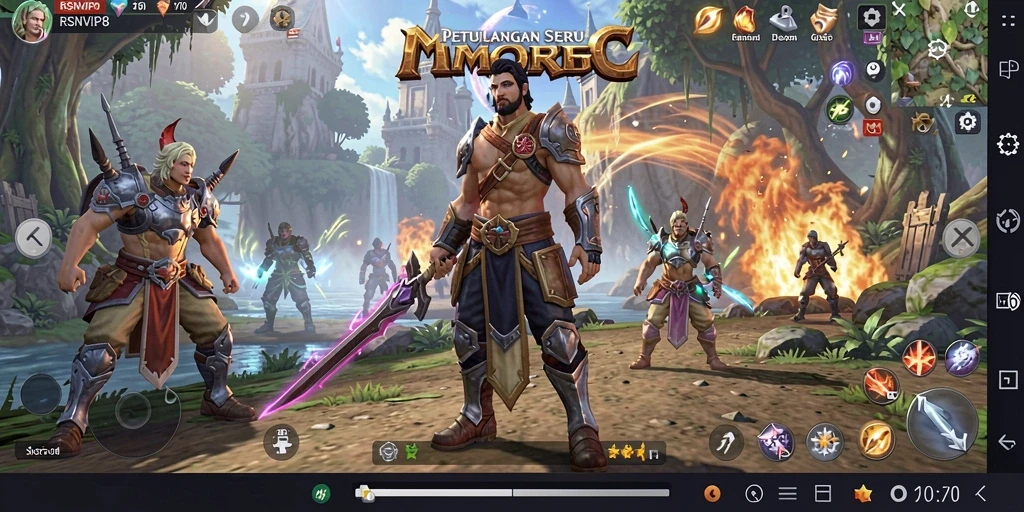 Tangkapan layar dari gameplay RSNVIP8 yang seru dan interaktif.