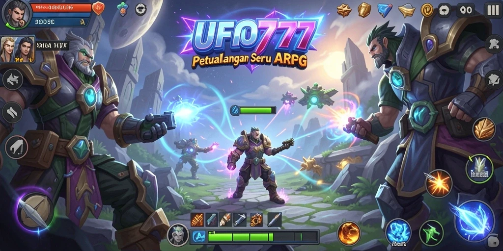 Tampilan gameplay seru yang menantang di UFO777.