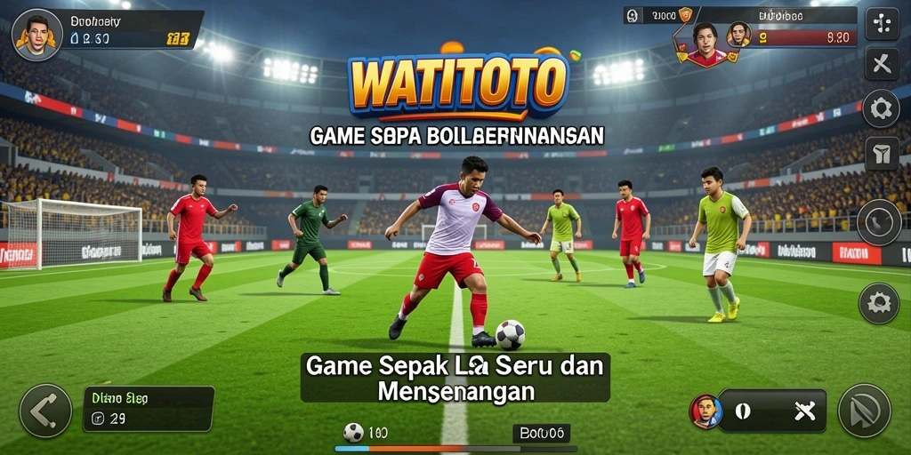 Tampilan gameplay WATITOTO yang menegangkan dan seru.