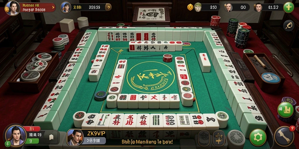 Tampilan gameplay ZK9VIP yang menegangkan dan menarik.